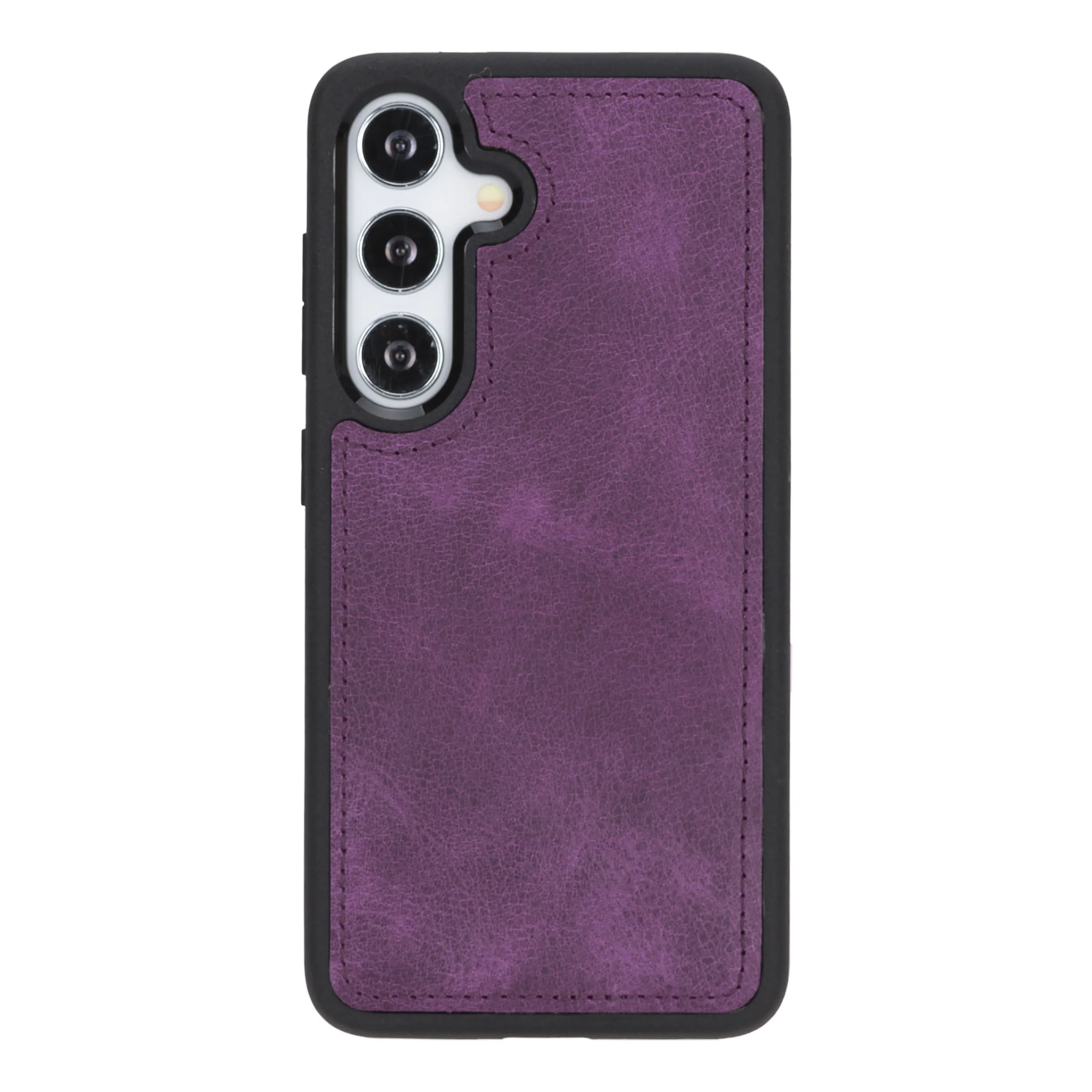 Samsung Galaxy S25 Magnetic Detachable Leather Wallet Case