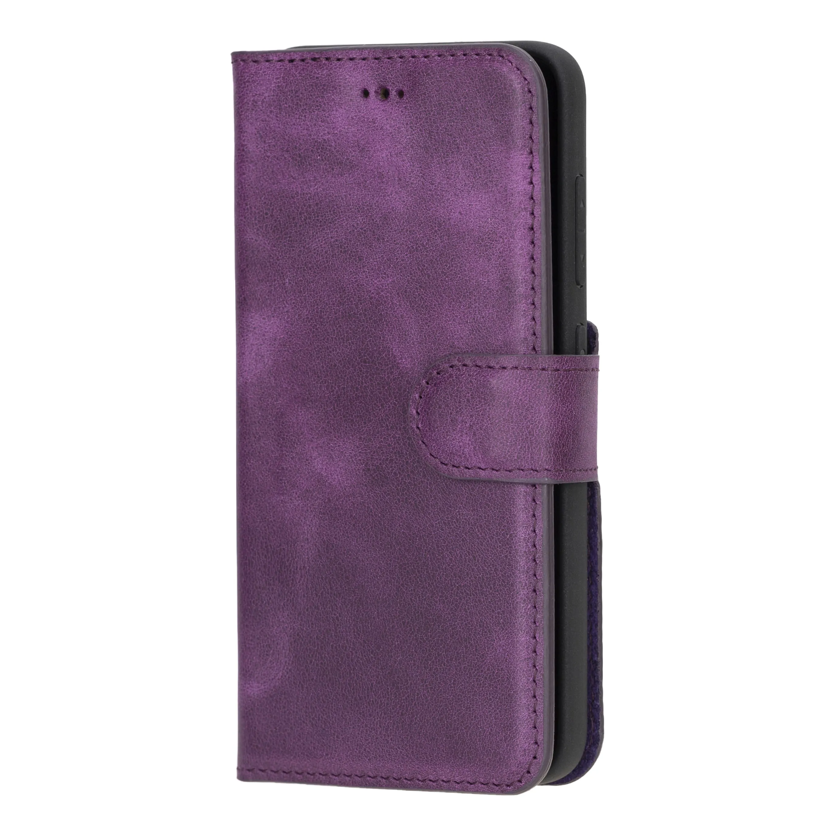 Samsung Galaxy S25 Magnetic Detachable Leather Wallet Case