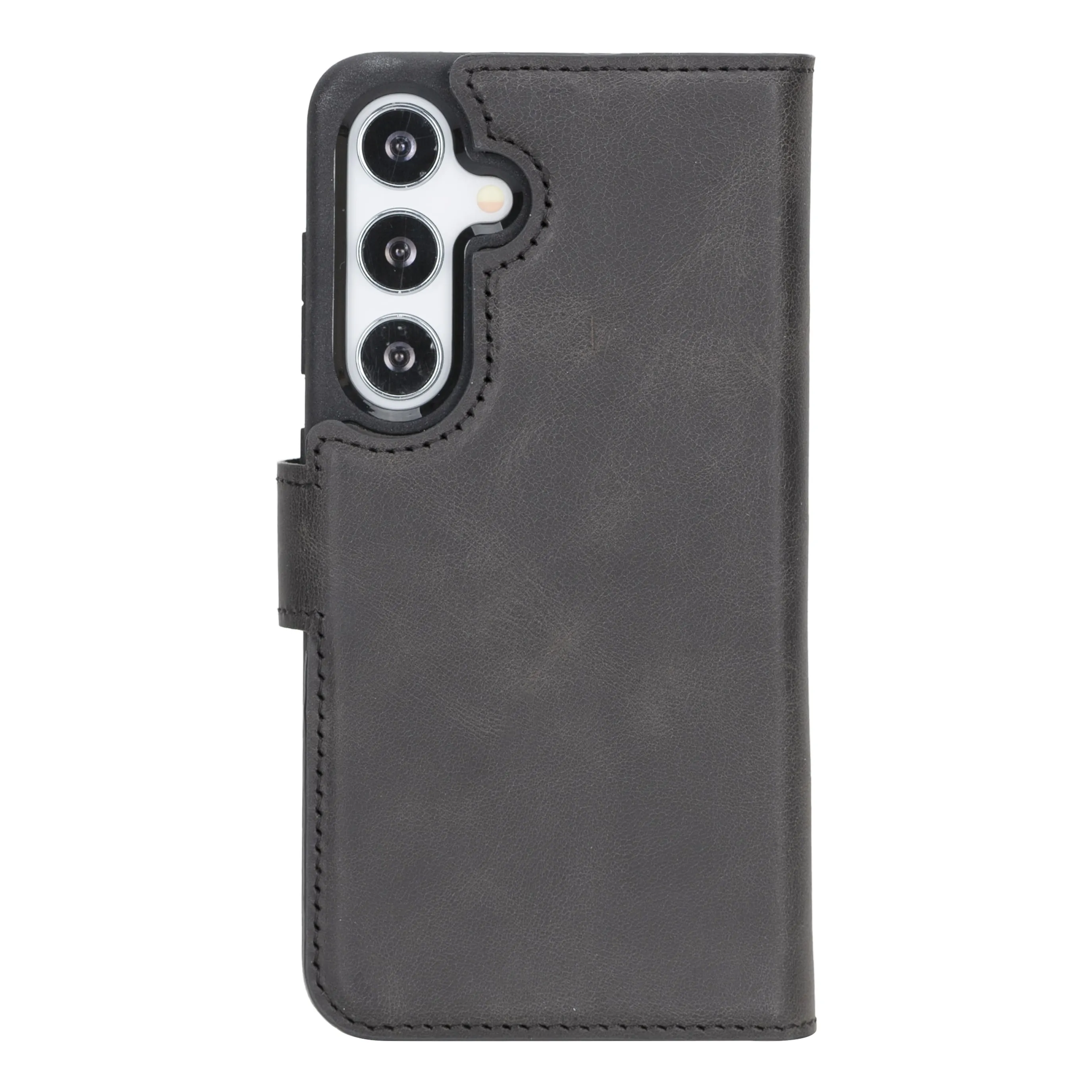 Samsung Galaxy S25 Magnetic Detachable Leather Wallet Case