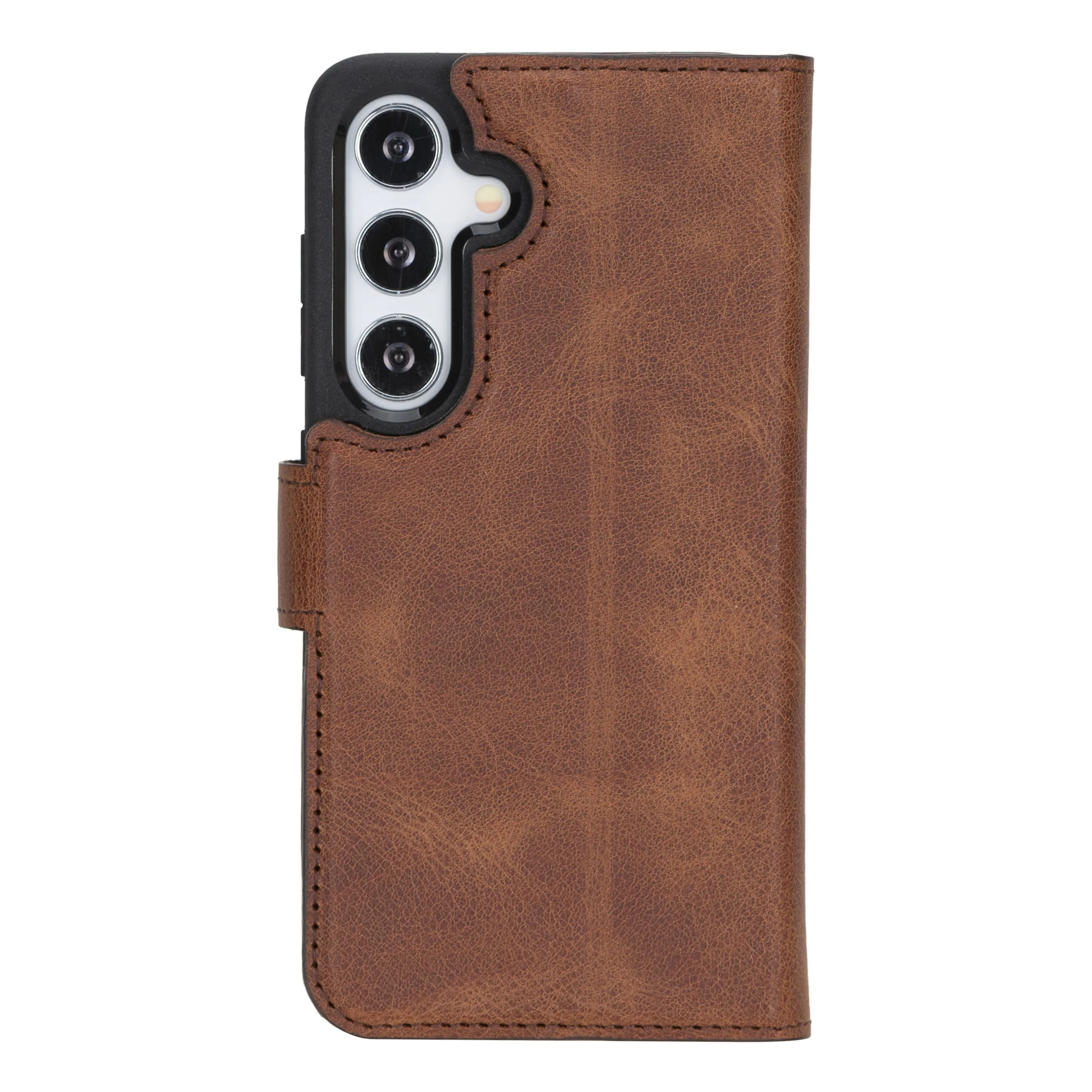 Samsung Galaxy S25 Magnetic Detachable Leather Wallet Case