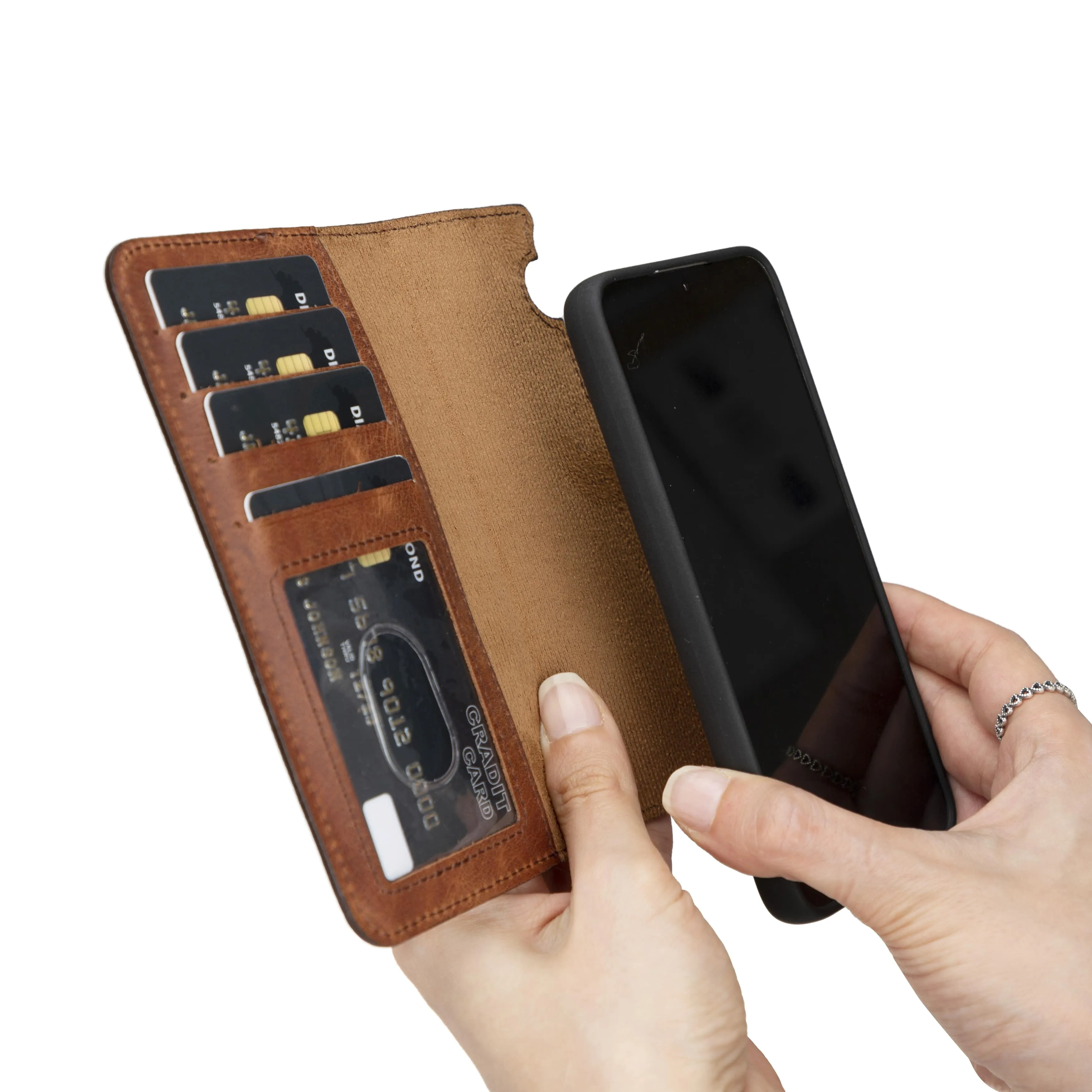 Samsung Galaxy S25 Plus Leather Wallet Case