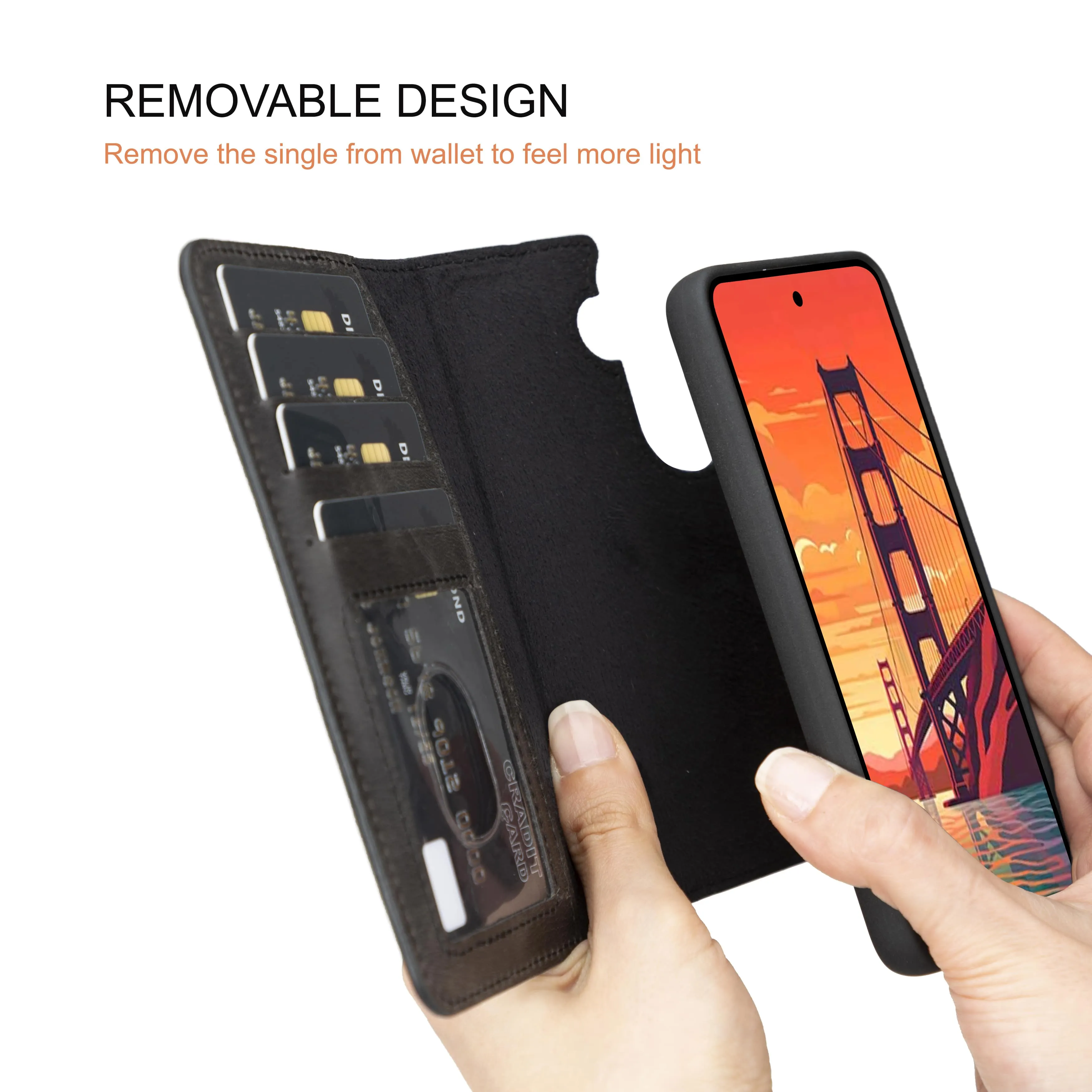Samsung Galaxy S25 Plus Leather Wallet Case
