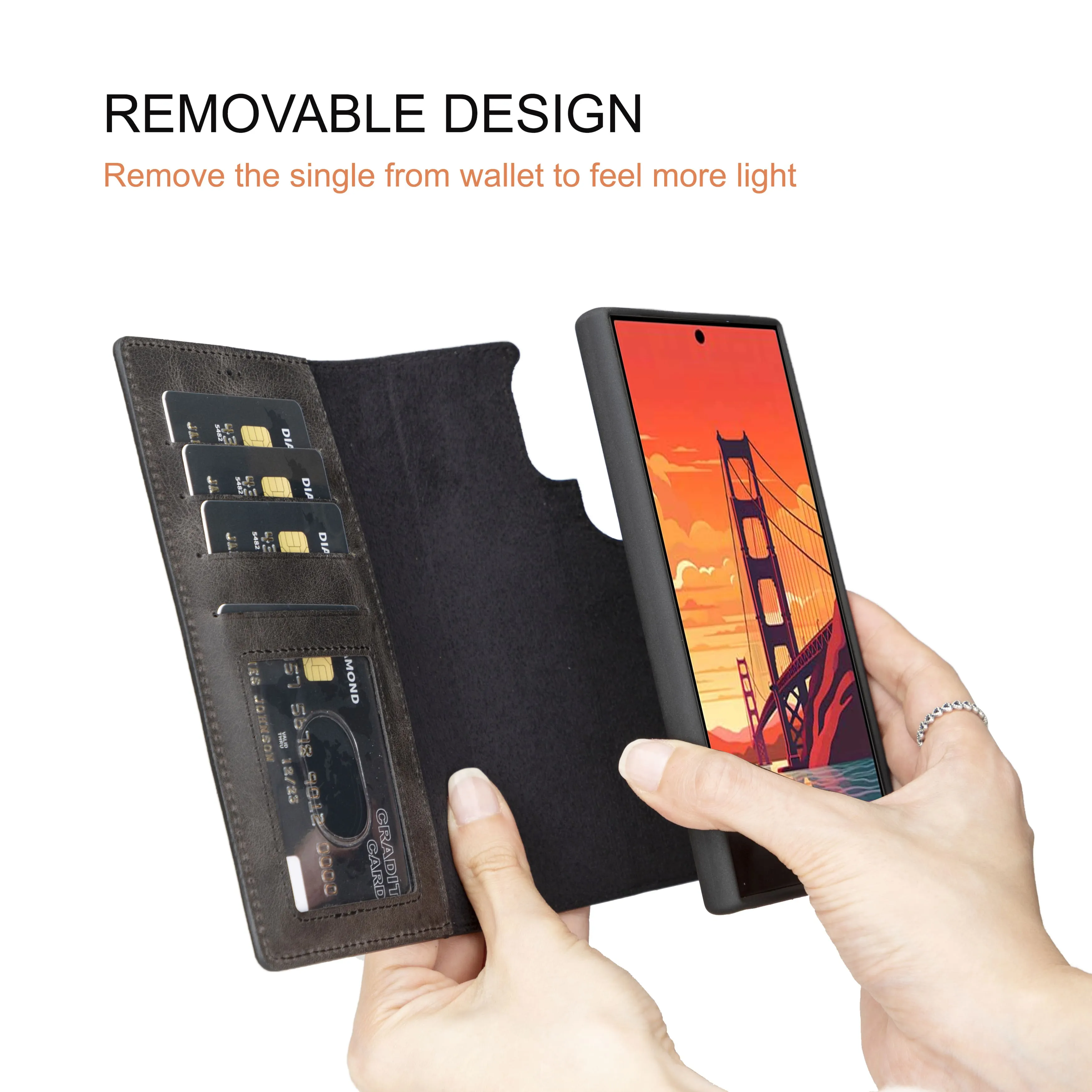 Samsung Galaxy S25 Ultra Leather Wallet Case