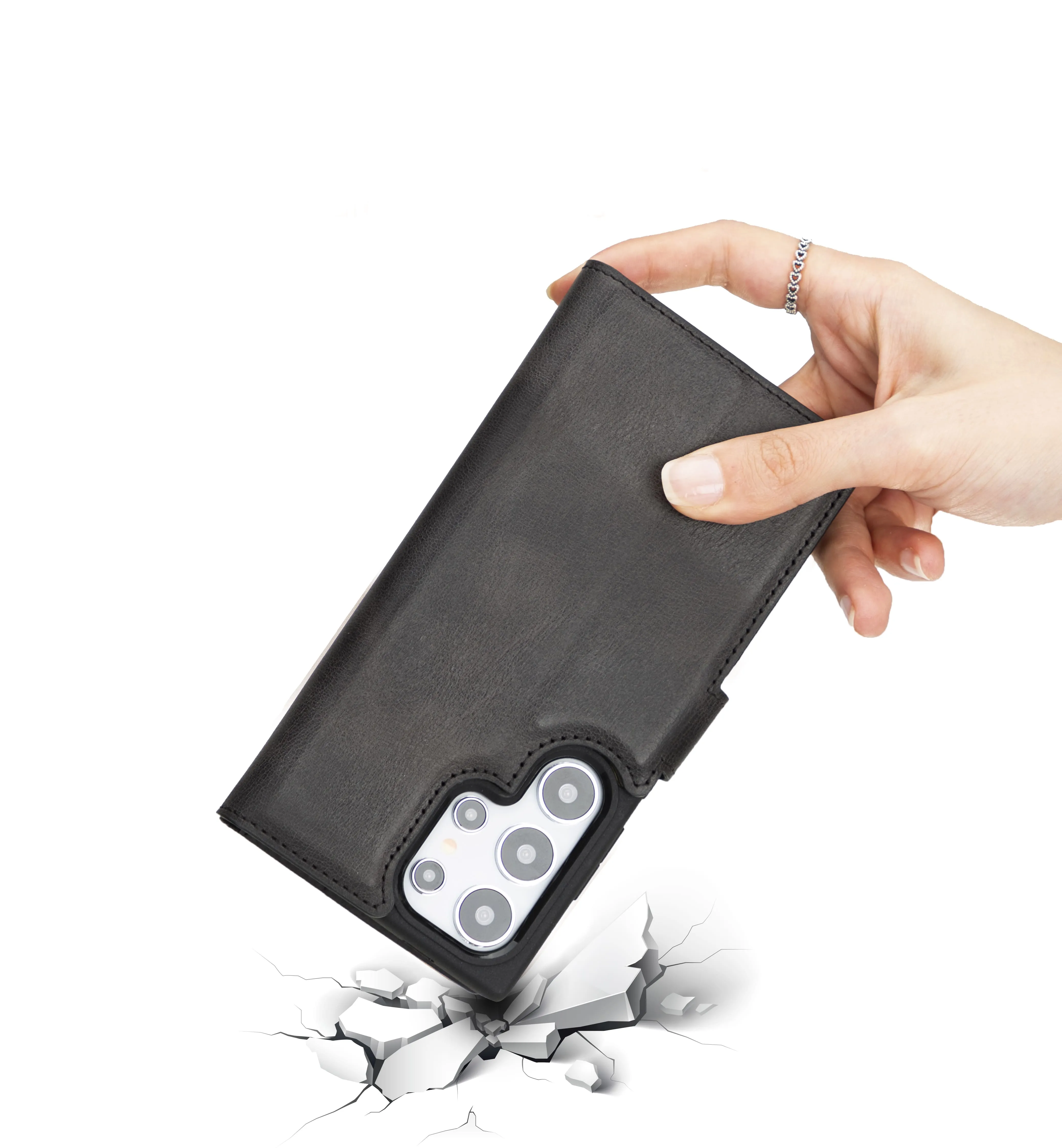Samsung Galaxy S25 Ultra Leather Wallet Case