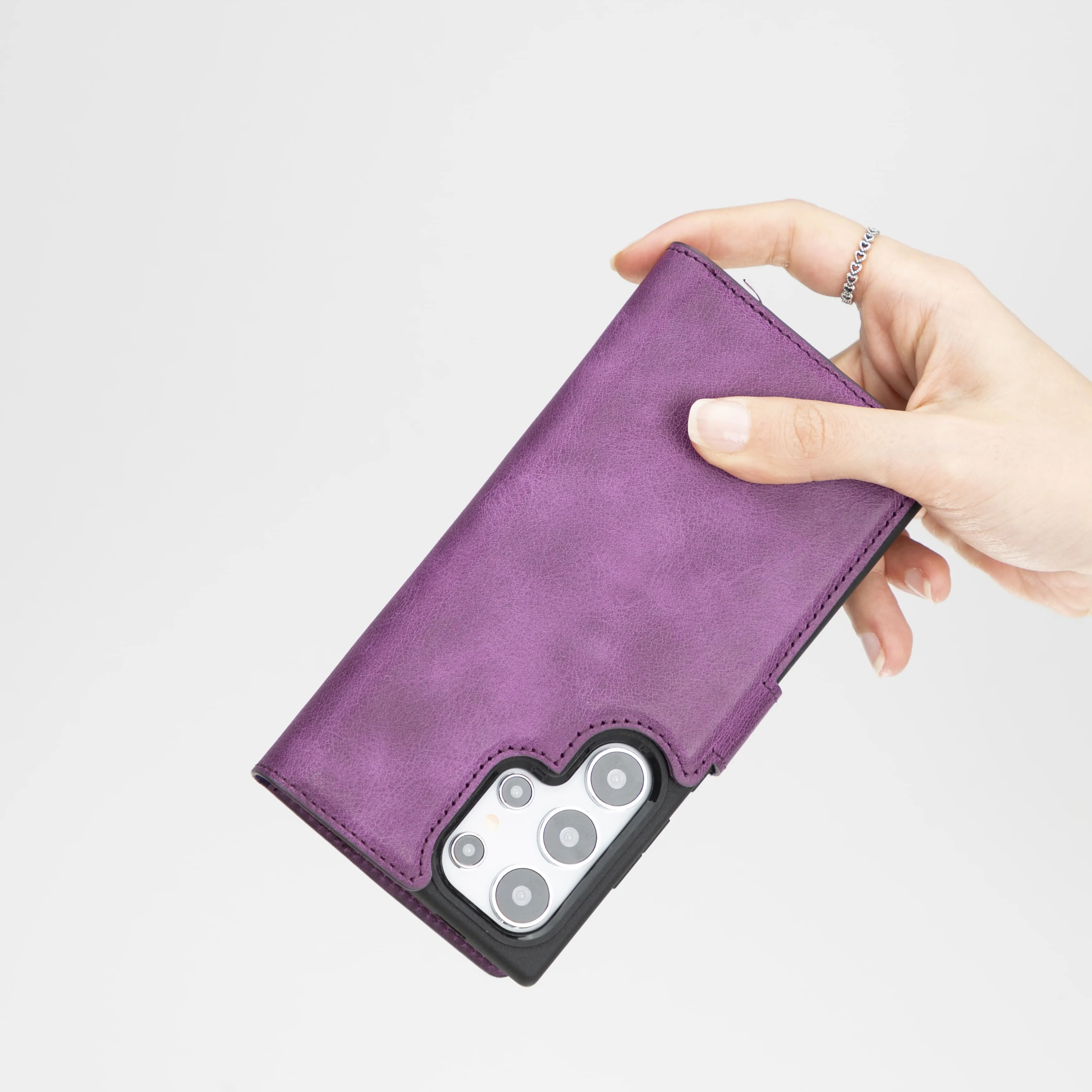 Samsung Galaxy S25 Ultra Leather Wallet Case