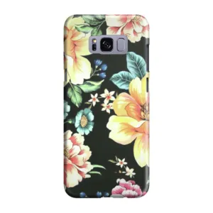 Samsung Galaxy S8 hard case protective cover flower motif - colorful