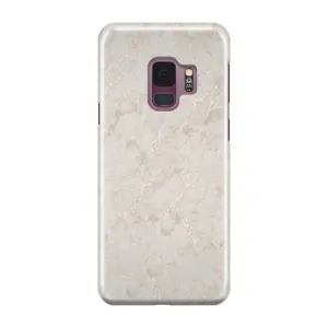 Samsung Galaxy S9 hard case protective cover Marble Marble - White / Rosé