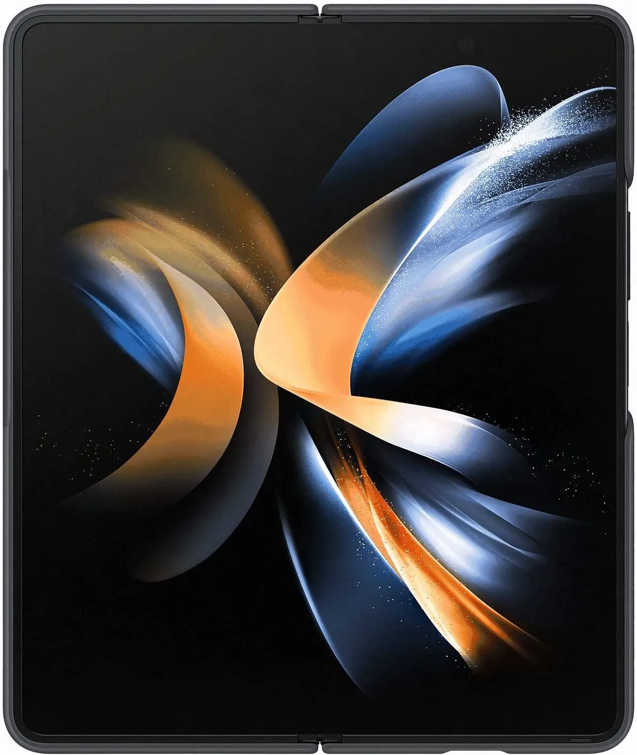 Samsung Galaxy Z Fold 4 Silicone Grip Cover Black - EF-GF936TBEGWW