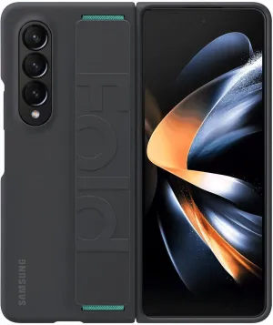 Samsung Galaxy Z Fold 4 Silicone Grip Cover Black - EF-GF936TBEGWW