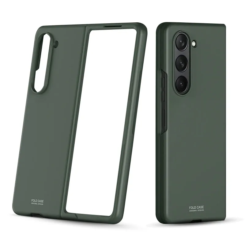Samsung Galaxy Z Fold 5 Case Cover | Slim Case Frosted Feel Non-Slip Phone Case | Green