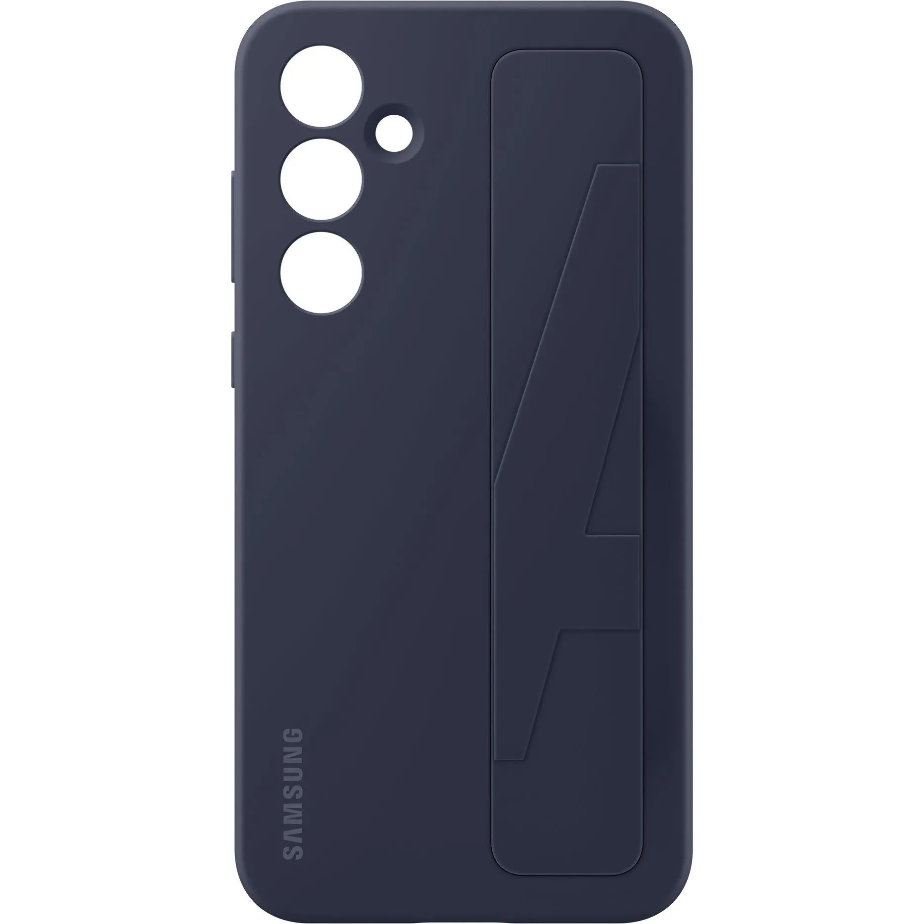 Samsung Standing Grip Case for Galaxy A55 (Blue Black)