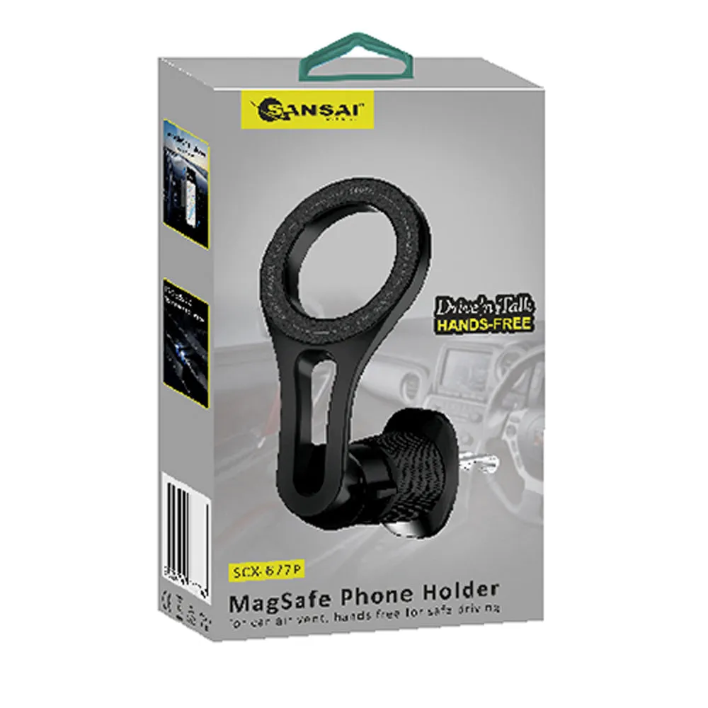 Sansai MagSafe Adjustable Car Air Vent Mobile Phone Holder