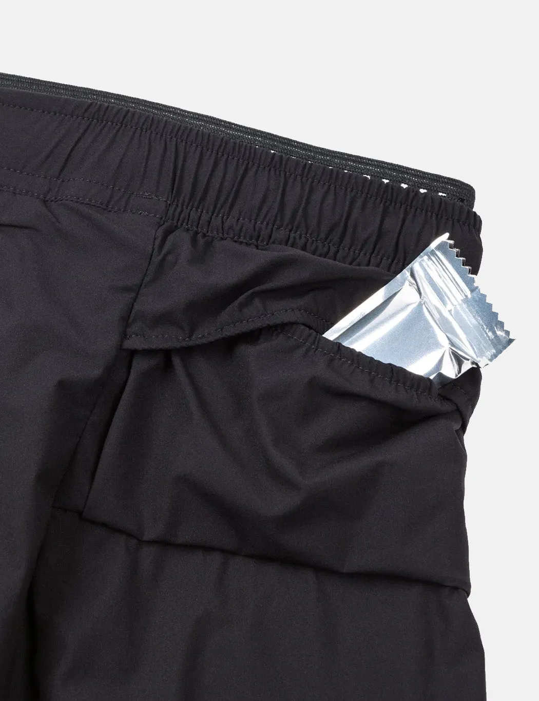 Satisfy Running Justice 10 Trail Shorts - Black