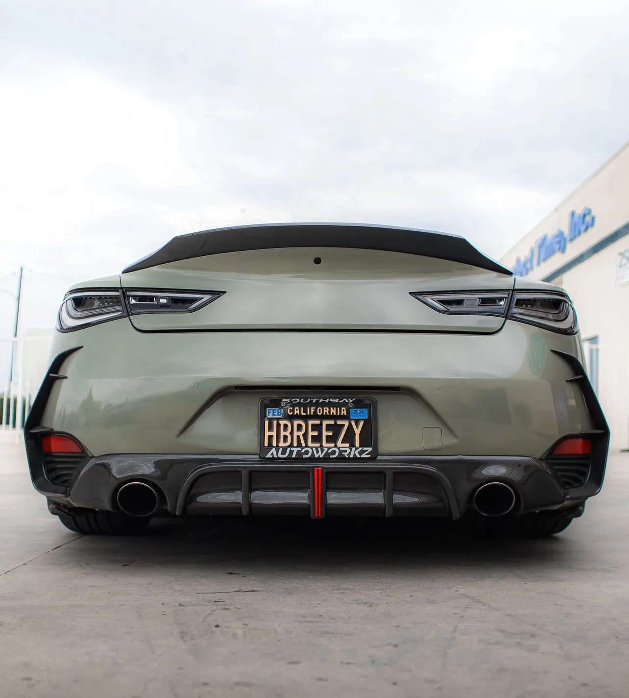 SBA carbon fiber led diffuser