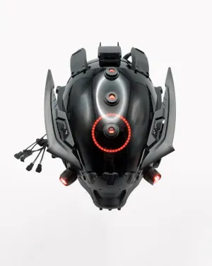 Sci-Fi Cyberpunk Led Helmet