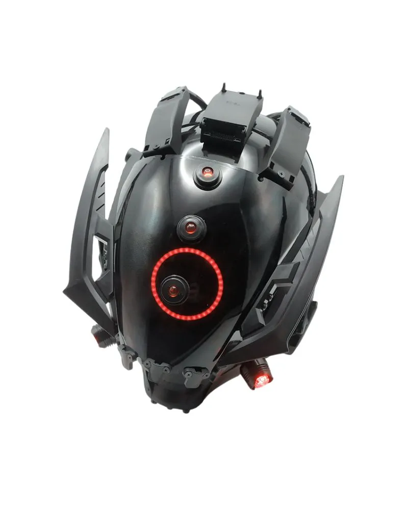Sci-Fi Cyberpunk Led Helmet