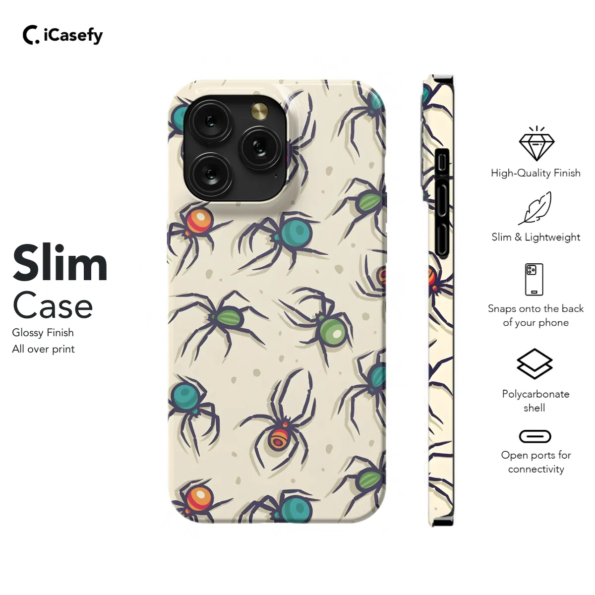 Seamless Spider Phone Case iPhone Samsung Pixel & More 334