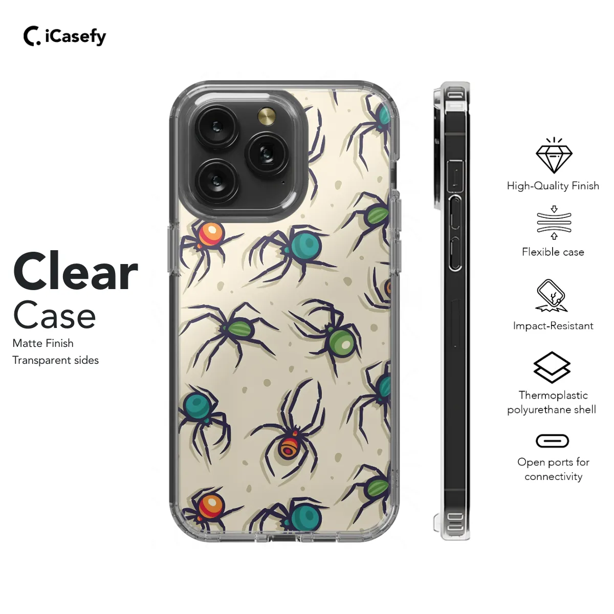 Seamless Spider Phone Case iPhone Samsung Pixel & More 334