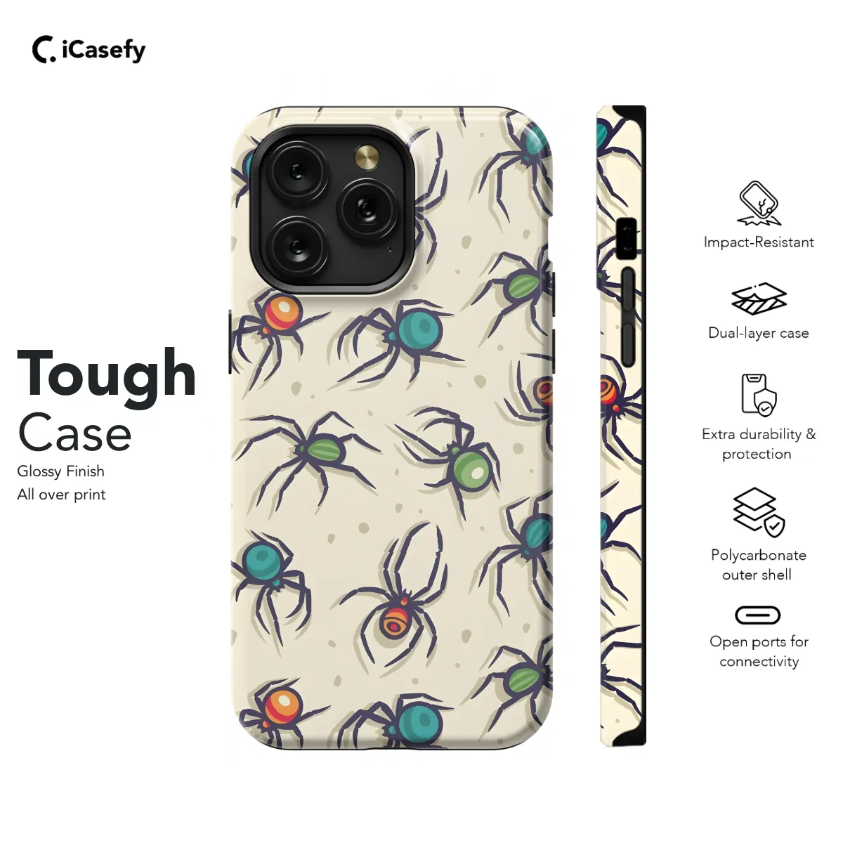 Seamless Spider Phone Case iPhone Samsung Pixel & More 334
