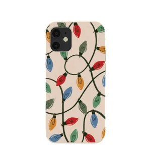 Seashell Holiday Lights iPhone 12 Mini Case