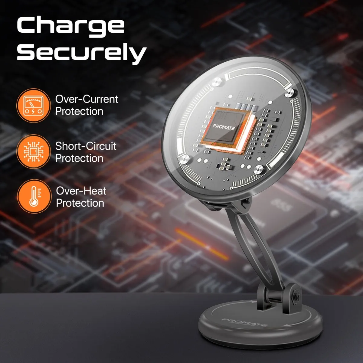 SecureGrip™ 360° Cradleless 15W MagSafe Compatible Car Charger