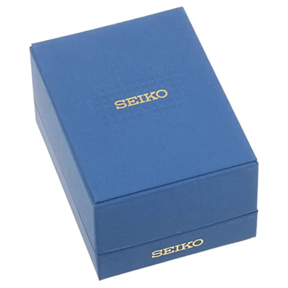 Seiko Mens Silver Dial Multicolor Band Stainless Steel Two-Tone Watch - SGF204