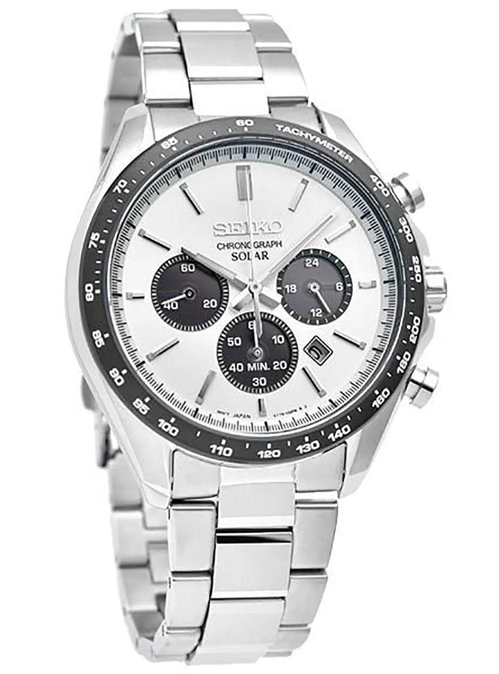SEIKO SELECTION SOLAR CHRONOGRAPH PANDA SBPY165 JAPAN MOV'T JDM
