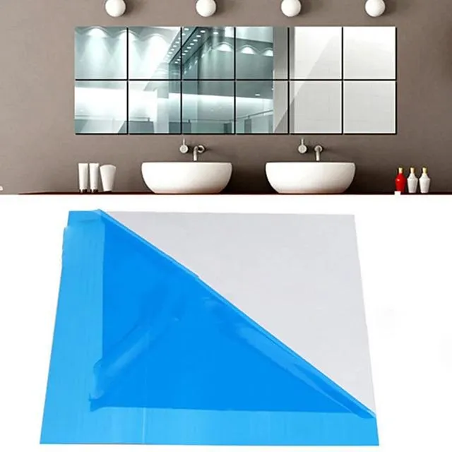 Shapes Wall Mirror Stickers