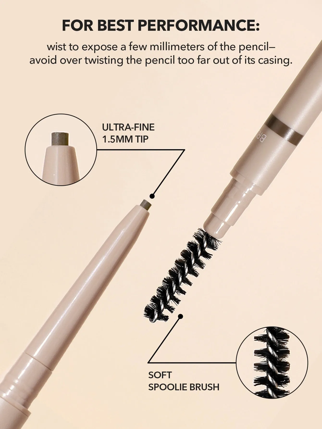 SHEGLAM Insta fill Brow Pencil Gray