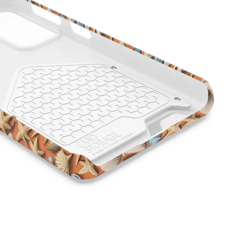 Shellfish Tastic Phone Case Sea Shells and Star Fishes
