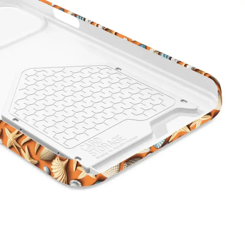 Shellfish Tastic Phone Case Sea Shells and Star Fishes