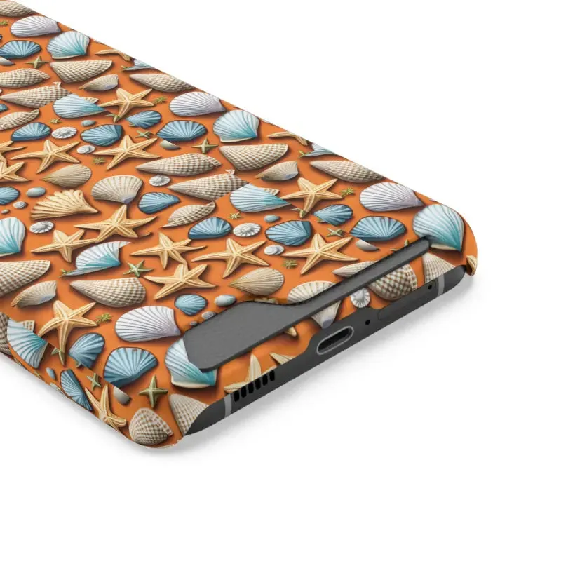 Shellfish Tastic Phone Case Sea Shells and Star Fishes