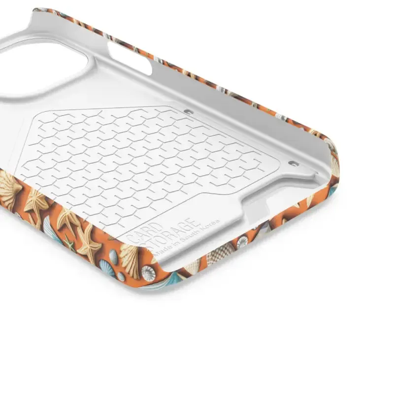 Shellfish Tastic Phone Case Sea Shells and Star Fishes