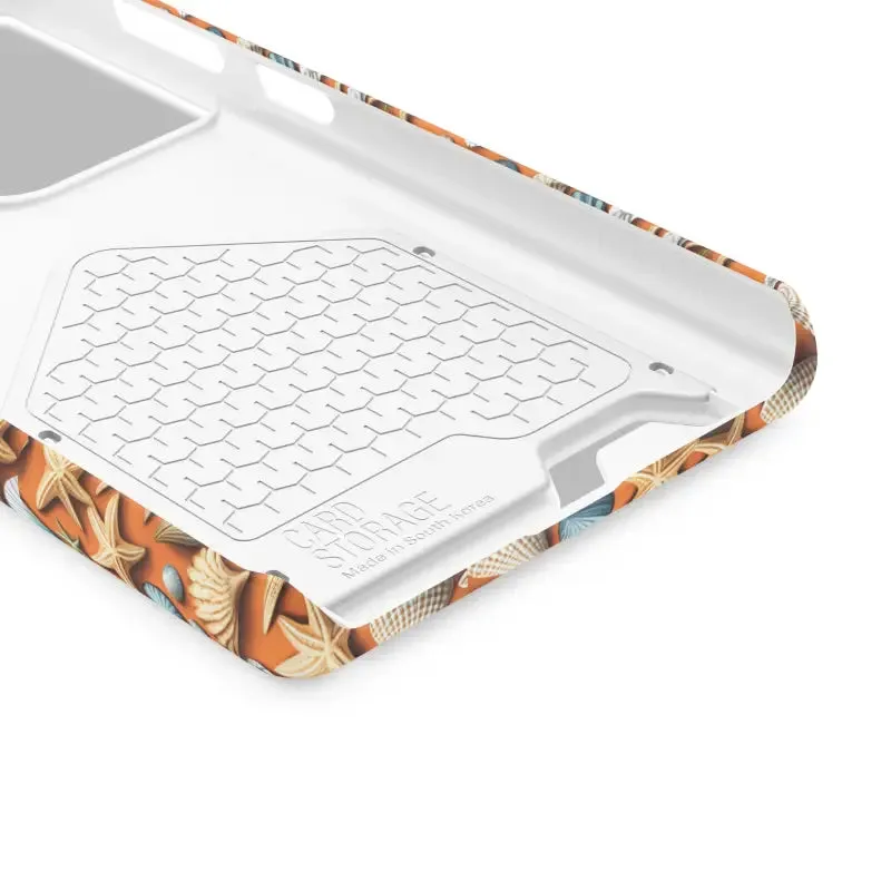 Shellfish Tastic Phone Case Sea Shells and Star Fishes