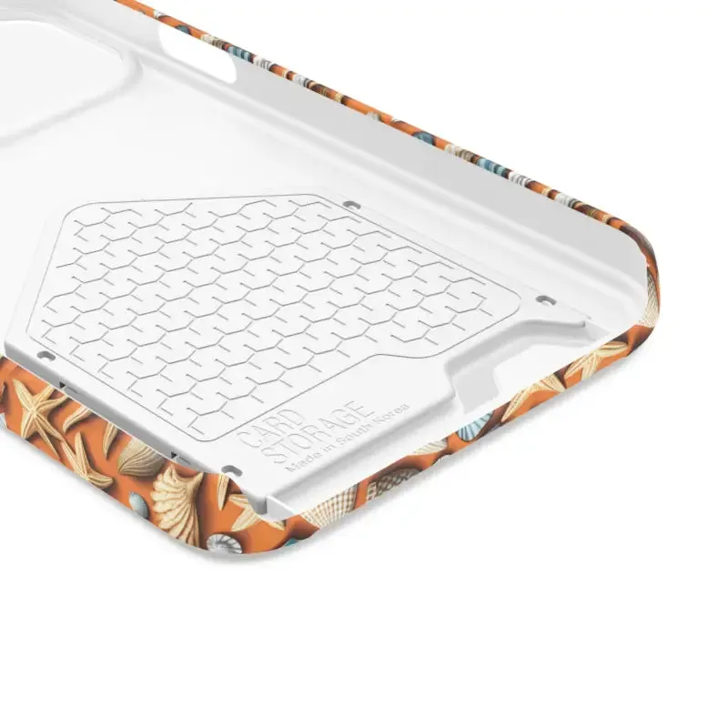 Shellfish Tastic Phone Case Sea Shells and Star Fishes