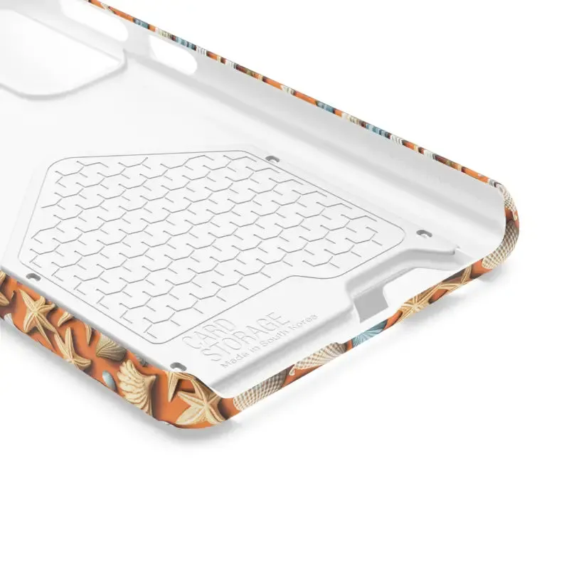 Shellfish Tastic Phone Case Sea Shells and Star Fishes