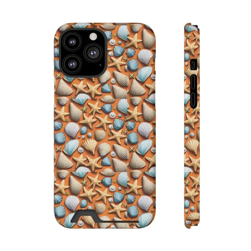 Shellfish Tastic Phone Case Sea Shells and Star Fishes