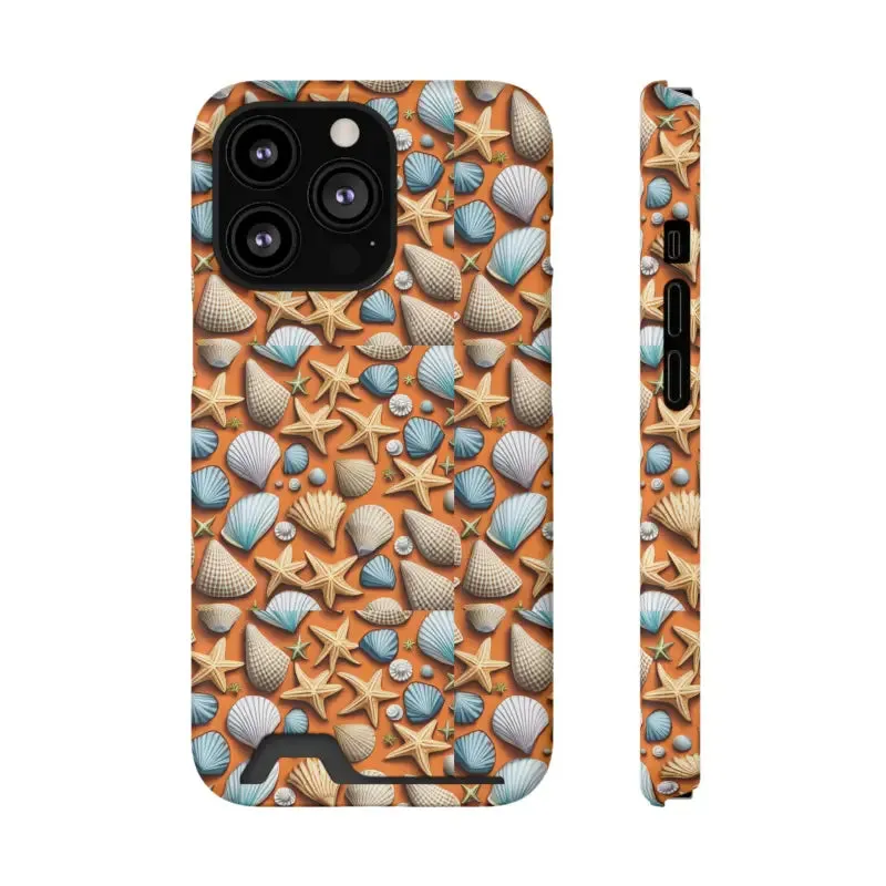Shellfish Tastic Phone Case Sea Shells and Star Fishes