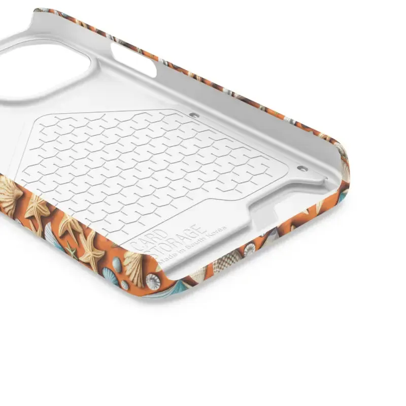 Shellfish Tastic Phone Case Sea Shells and Star Fishes