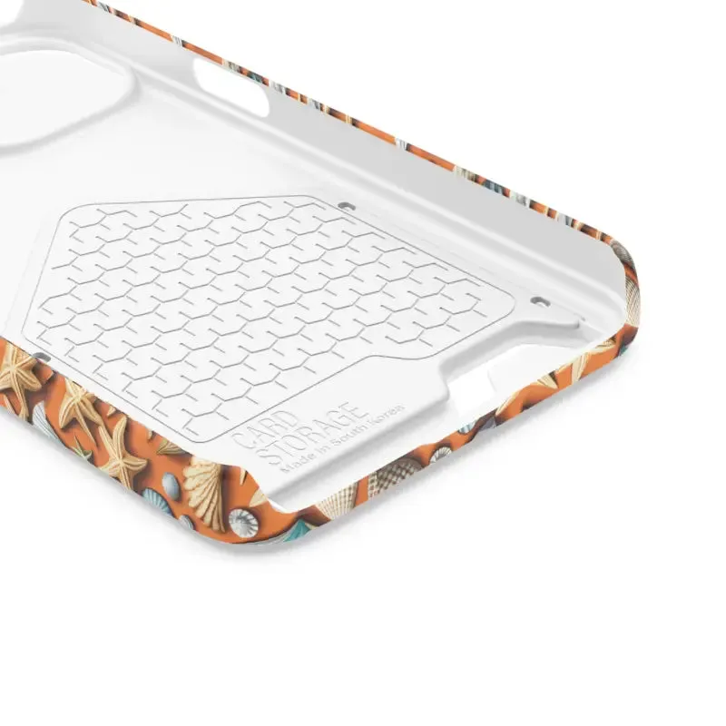 Shellfish Tastic Phone Case Sea Shells and Star Fishes