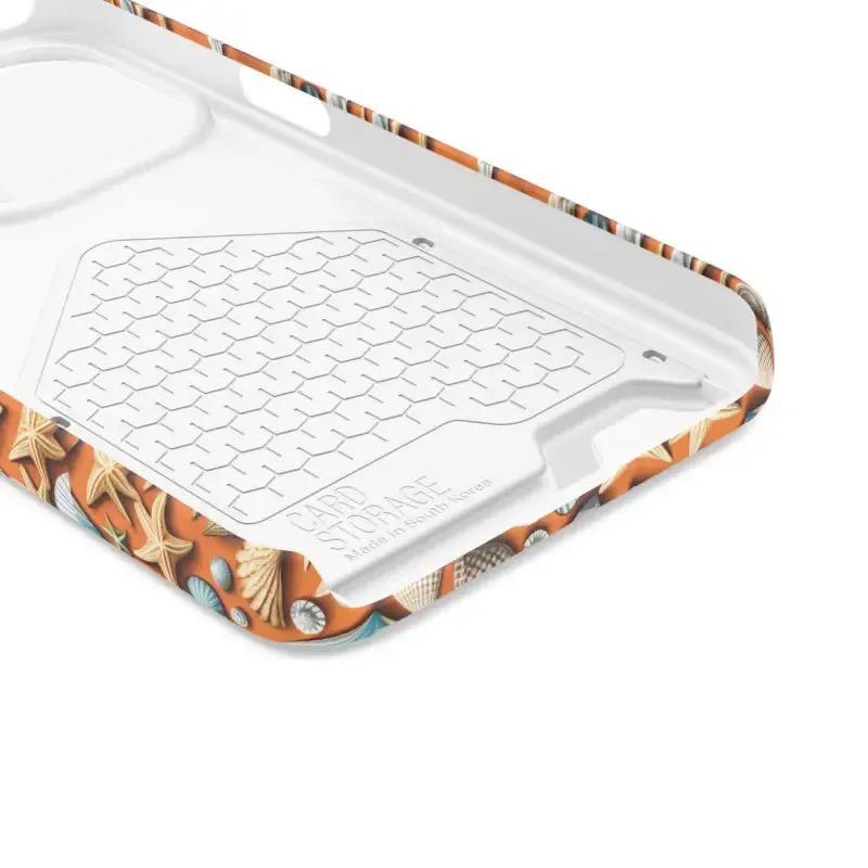 Shellfish Tastic Phone Case Sea Shells and Star Fishes