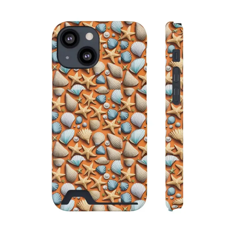Shellfish Tastic Phone Case Sea Shells and Star Fishes