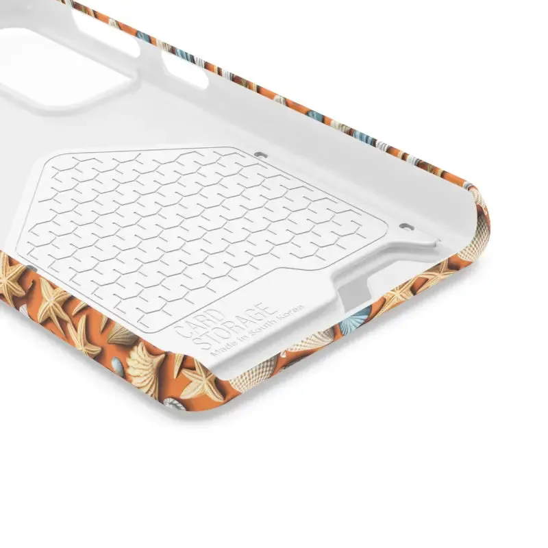 Shellfish Tastic Phone Case Sea Shells and Star Fishes