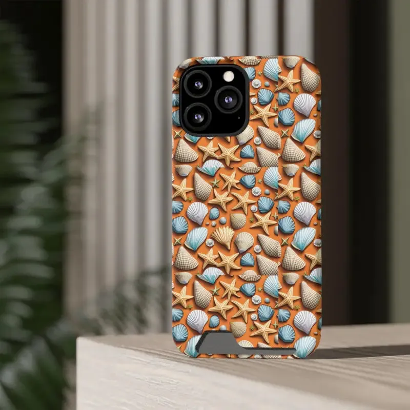Shellfish Tastic Phone Case Sea Shells and Star Fishes