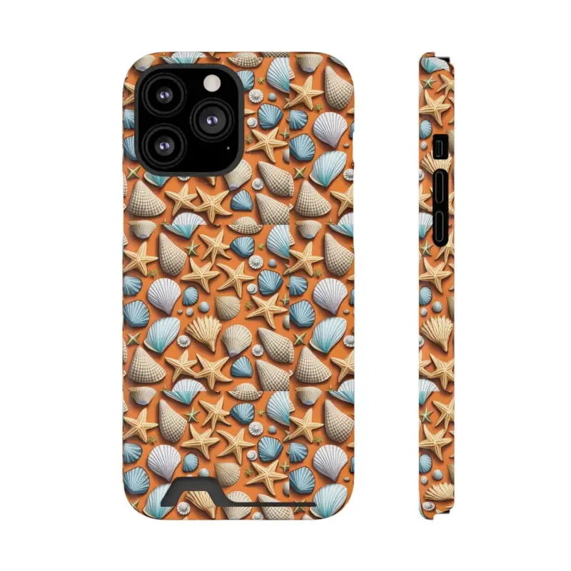 Shellfish Tastic Phone Case Sea Shells and Star Fishes