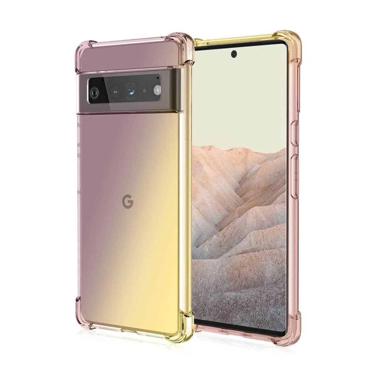 Shockproof Air-Bag Gradient Silicone Pixel 8 Case