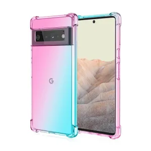 Shockproof Air-Bag Gradient Silicone Pixel 8 Case