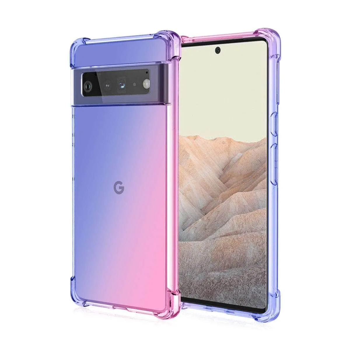 Shockproof Air-Bag Gradient Silicone Pixel 8 Case