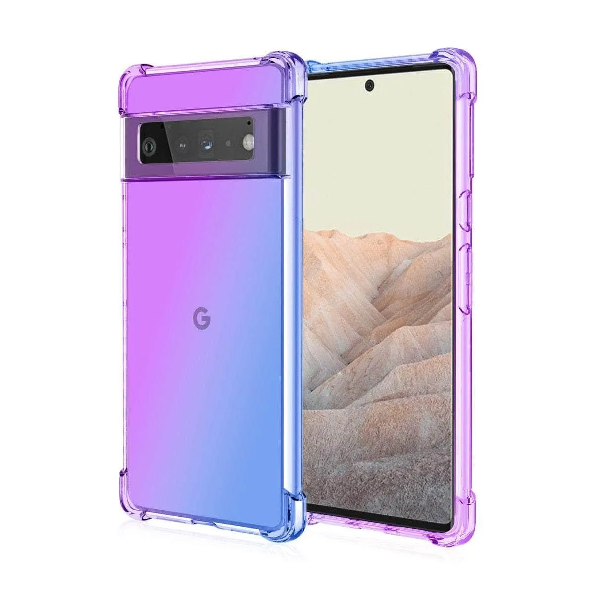 Shockproof Air-Bag Gradient Silicone Pixel 8 Case