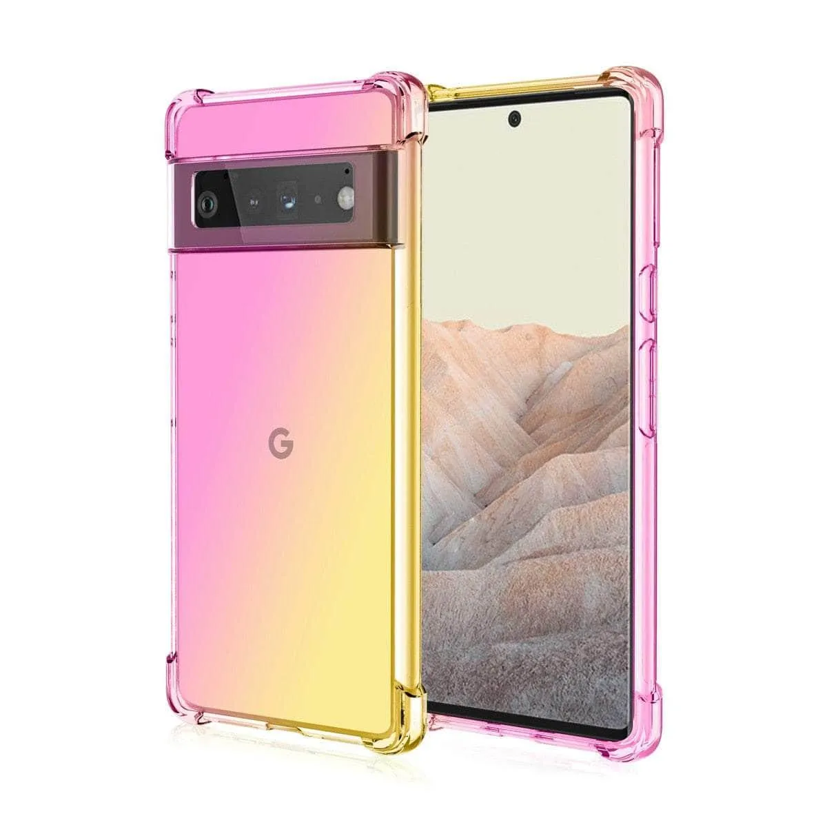 Shockproof Air-Bag Gradient Silicone Pixel 8 Case